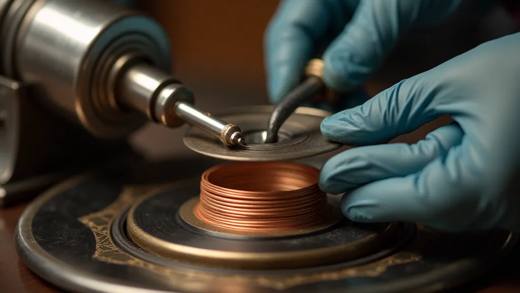 Rewinding an antique phonograph field coil