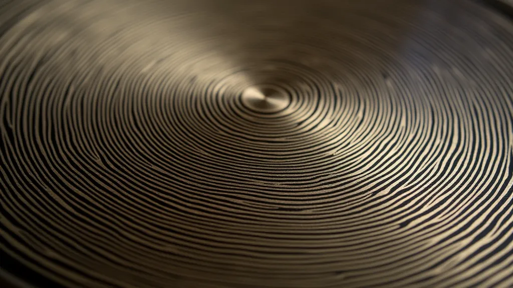 Edison cylinder grooves
