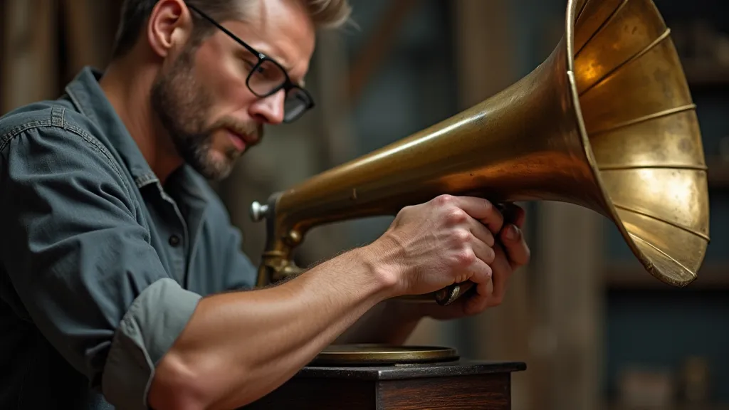 Restoring a phonograph horn