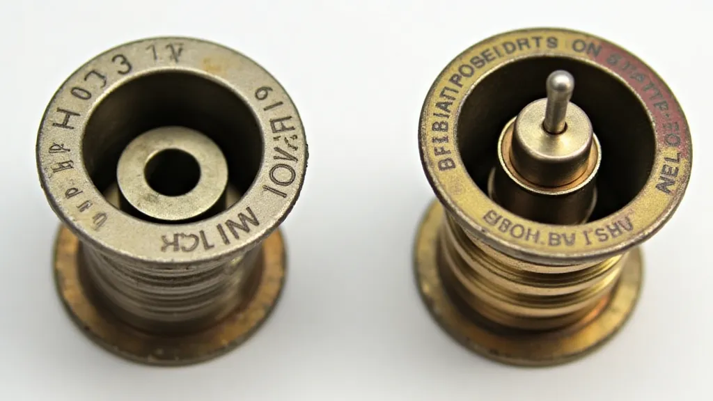 Comparison of original and aftermarket mainsprings