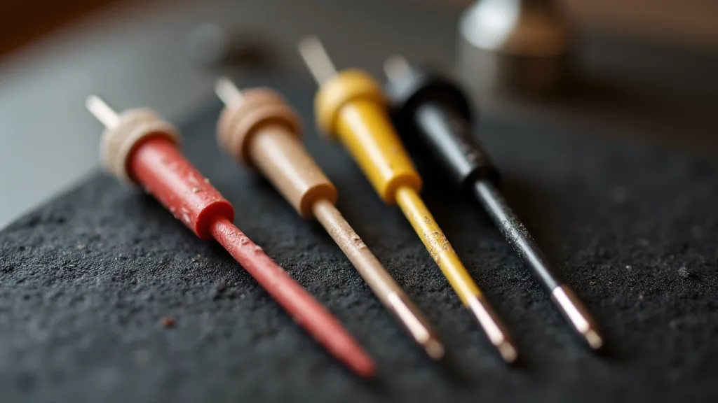 Variety of phonograph needles