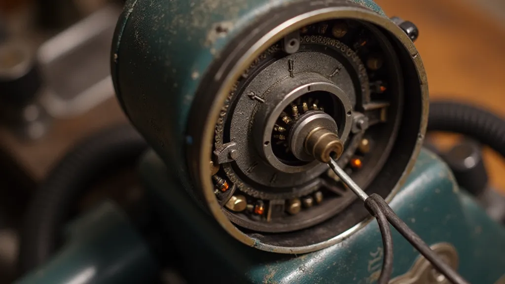Vintage phonograph motor