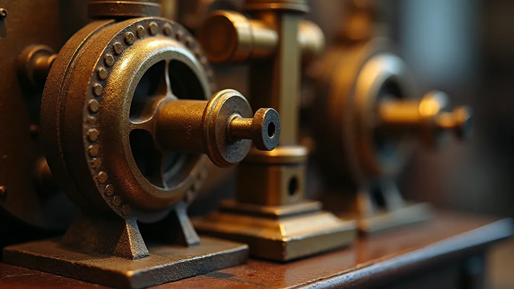 Vintage phonograph motor
