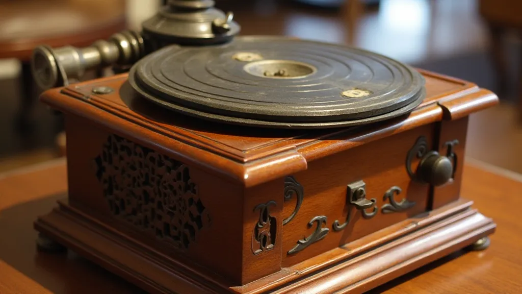 Restored Edison Standard phonograph