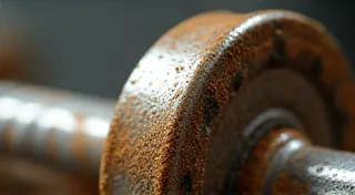 De-rusting Metal Parts of an Antique Phonograph